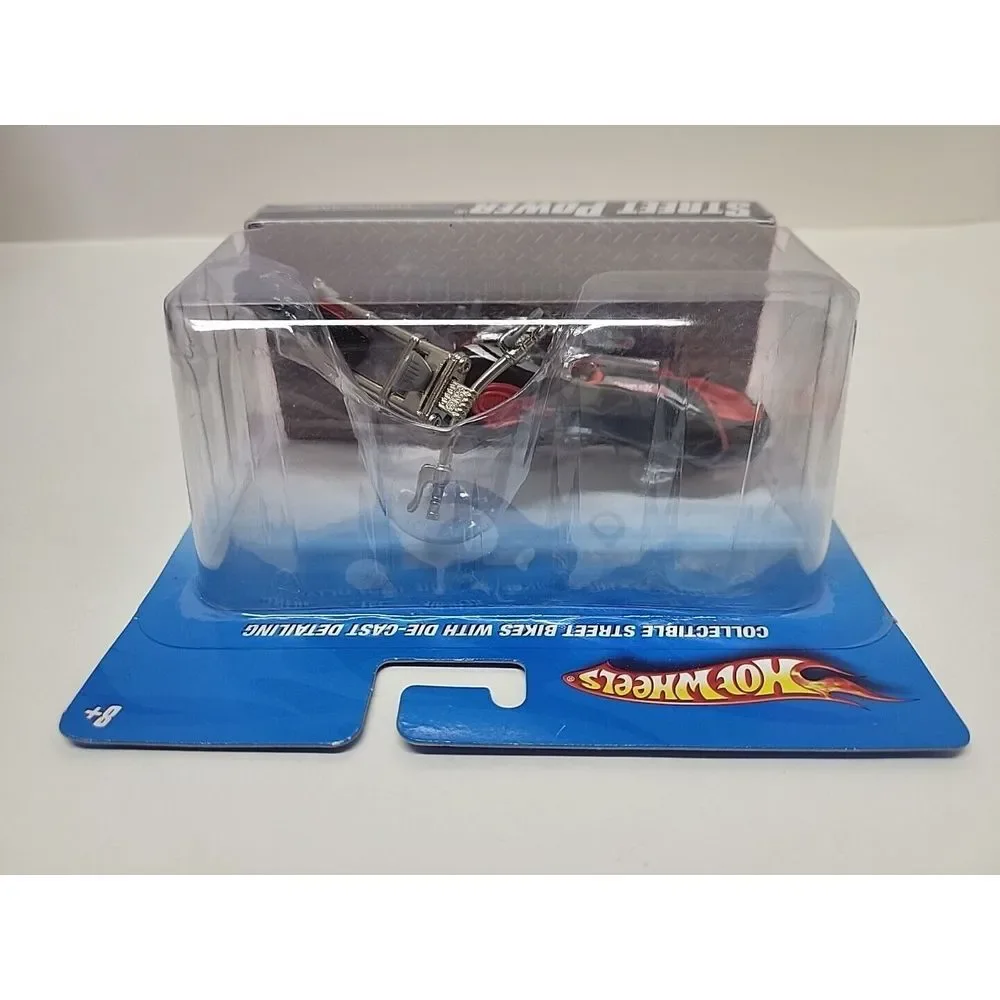 New 2009 Hot Wheels Street Power Street‎ Bikes - Twin Flame 1:18